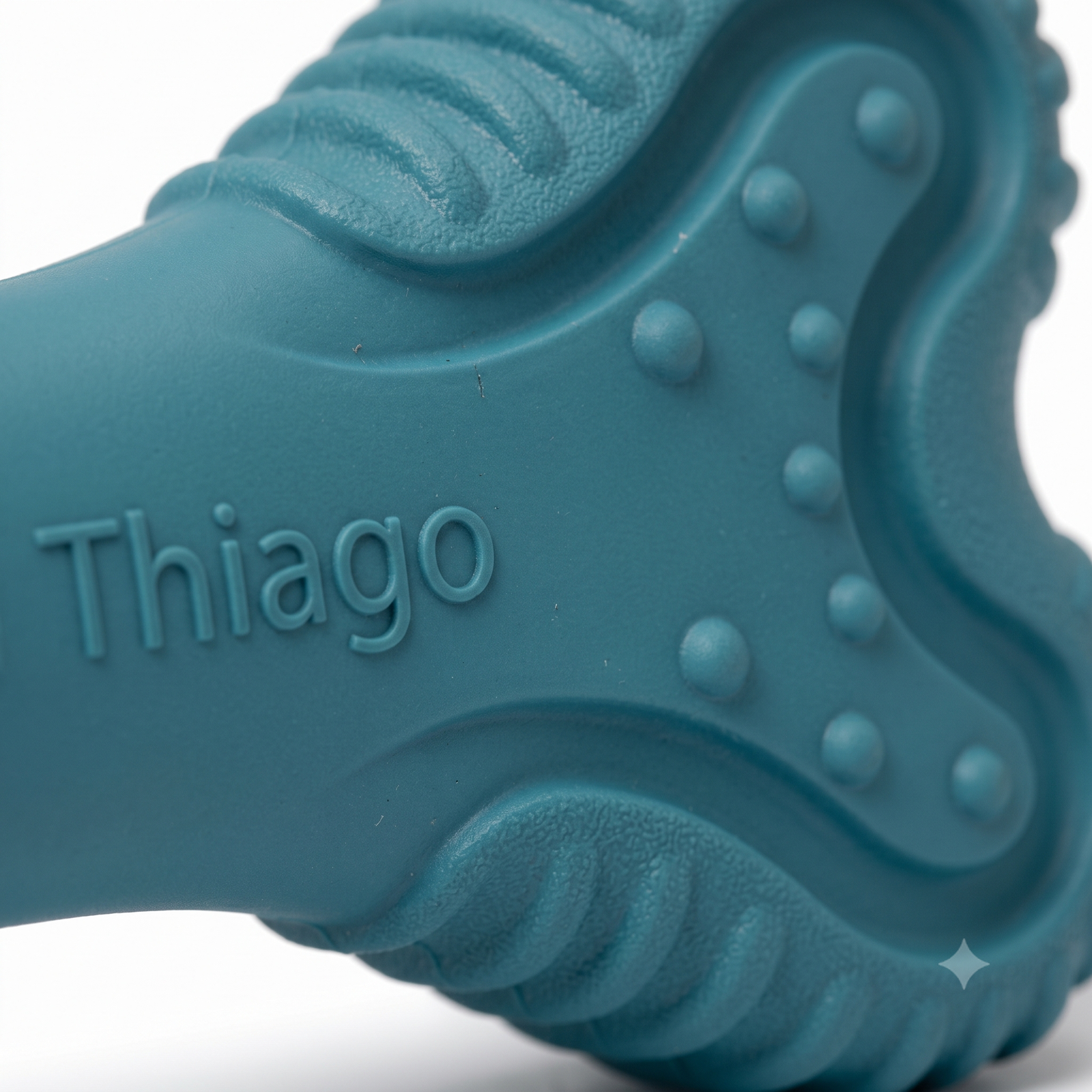 Thiago Pet Shop LLC Heavy Duty Rubber Bone Dog Chew Toy - Durable Dental Teething Toy - Image 3